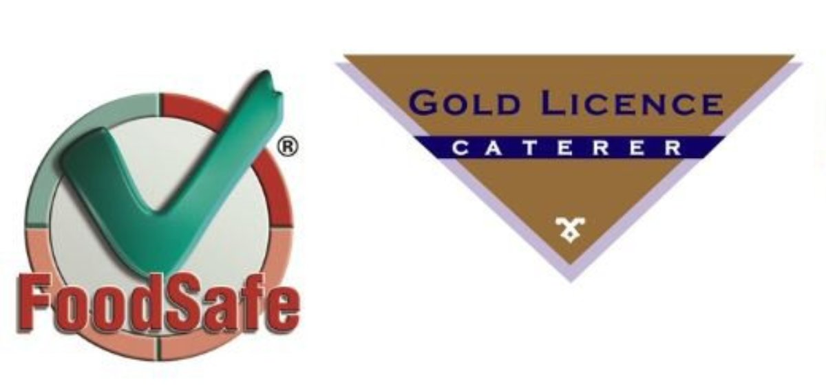 Cherry's Catering Perth FoodSafe and Gold Licence Caterer Certificates